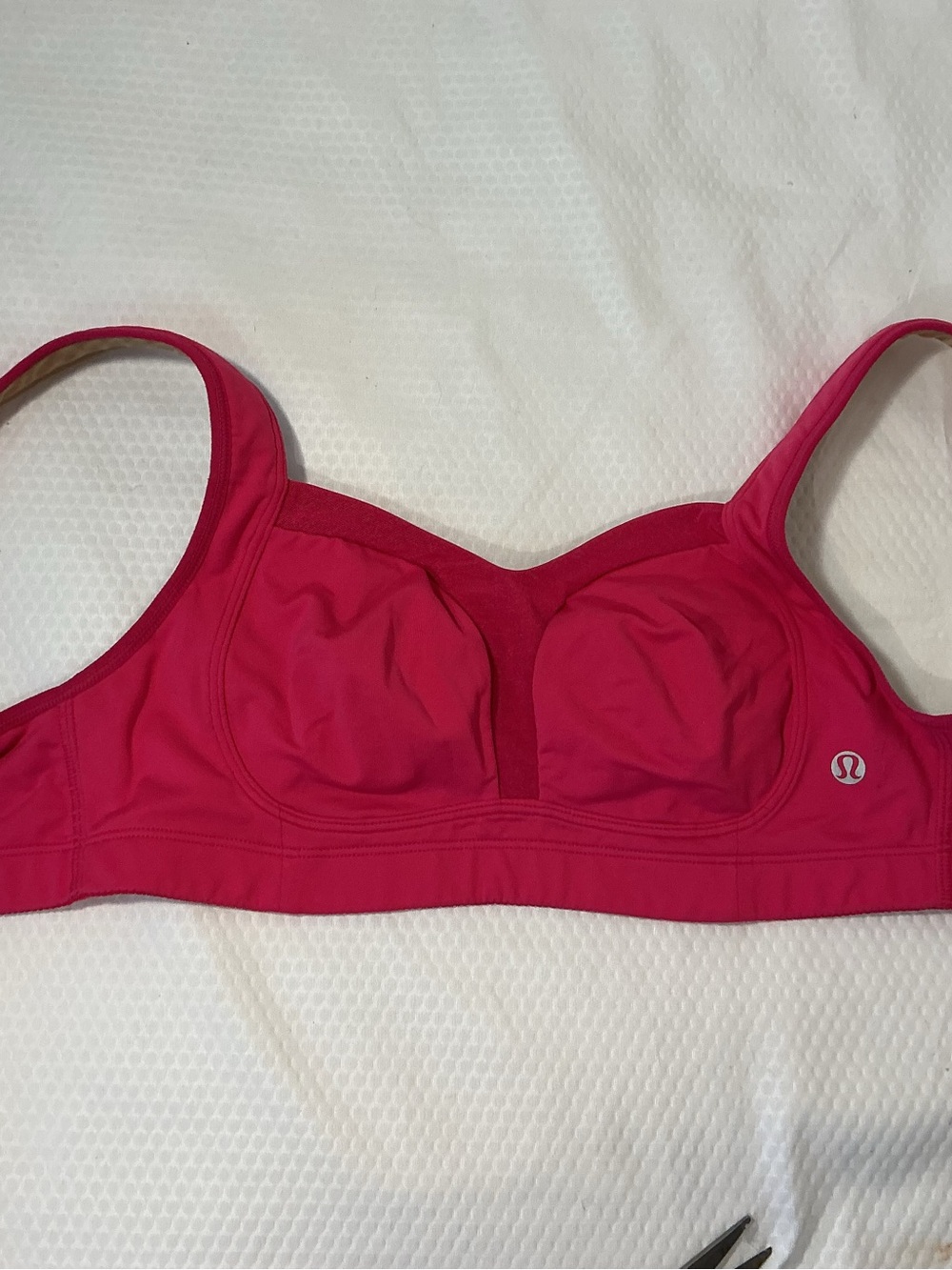 lululemon athletica Pink Molded-Cup Support Sports Bra
